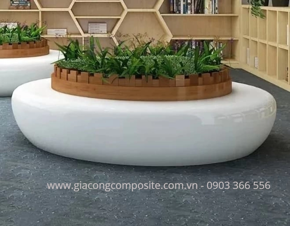 ghe bang composite dep 1 7142 - Ghế ngồi chờ composite cao cấp D3000mm